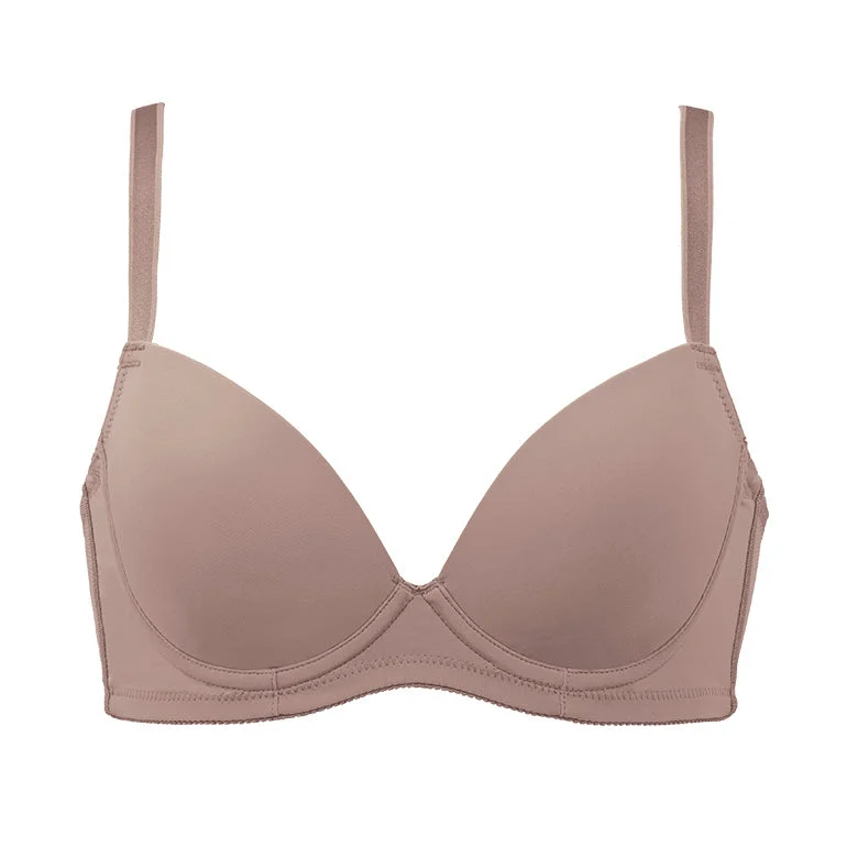 Seamless Molded T-Shirt Bra Boxy Fit Fitted Loose