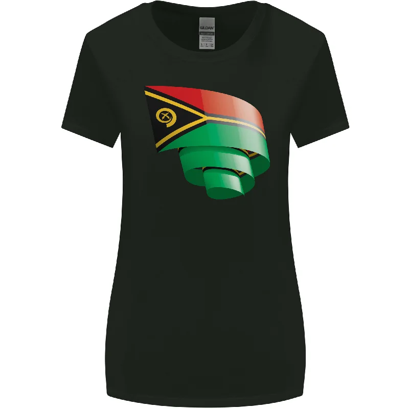 Curled Vanuatu Flag Day Football Womens Wider Cut T-Shirt Spandex Blend Rayon Blend Denim Blend Curled Vanuatu Flag Day Football Womens Wider Cut T-Shirt Spandex Blend Rayon Blend Denim Blend
