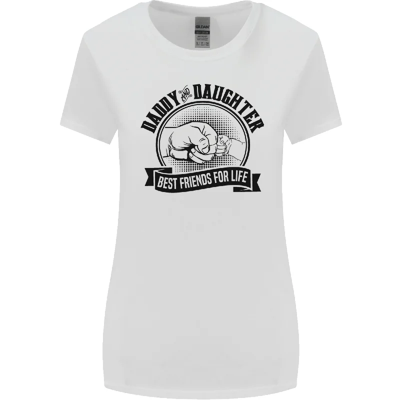 Daddy & Daughter Best Friends Fathers Day Womens Wider Cut T-Shirt Terry Blend Velvet Blend Canvas Blend Daddy & Daughter Best Friends Fathers Day Womens Wider Cut T-Shirt Terry Blend Velvet Blend Canvas Blend