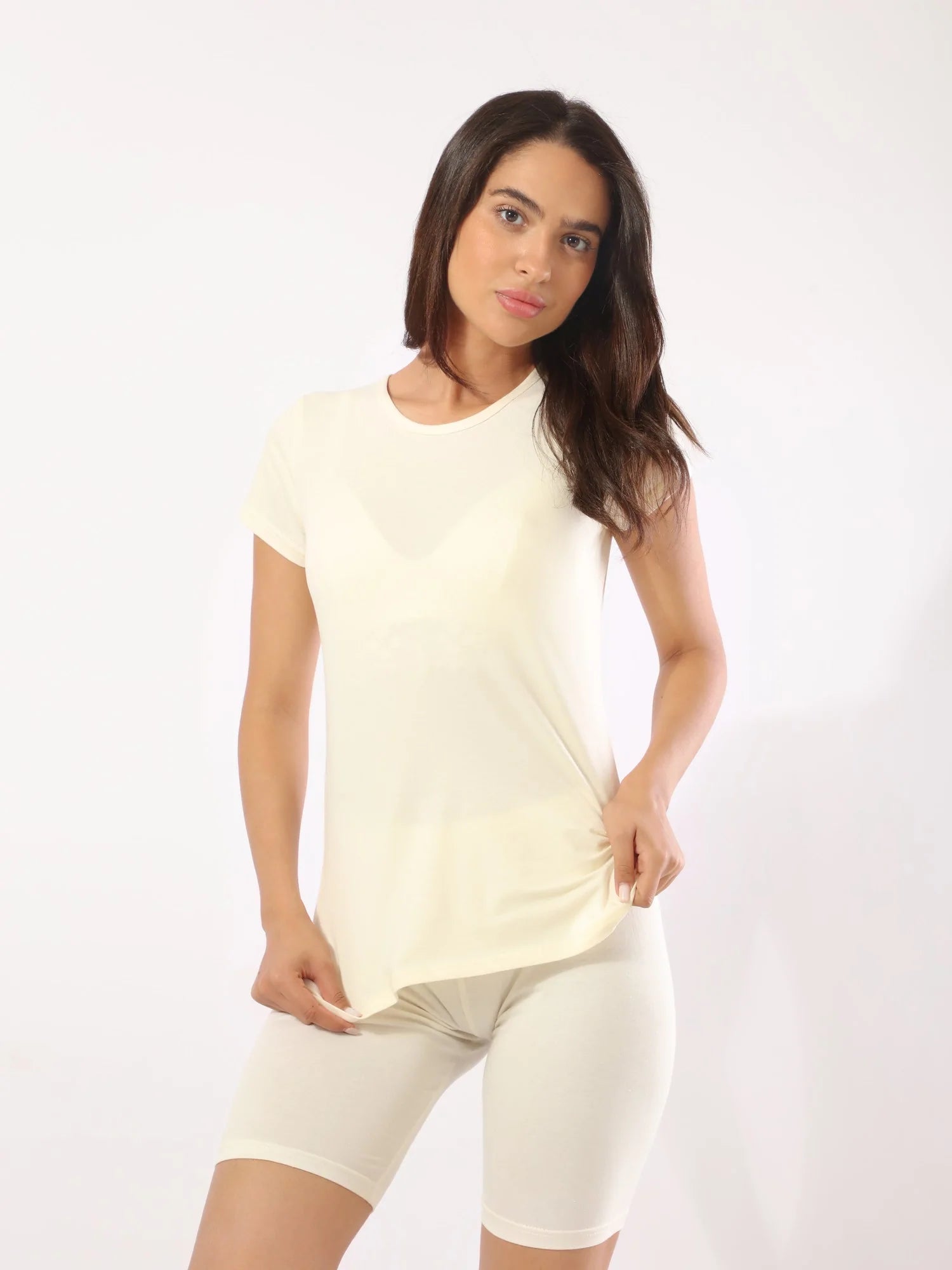 Everyday Half-Sleeve T-Shirt - Eve Chantelle Iron Safe Non-Iron Wrinkle Free