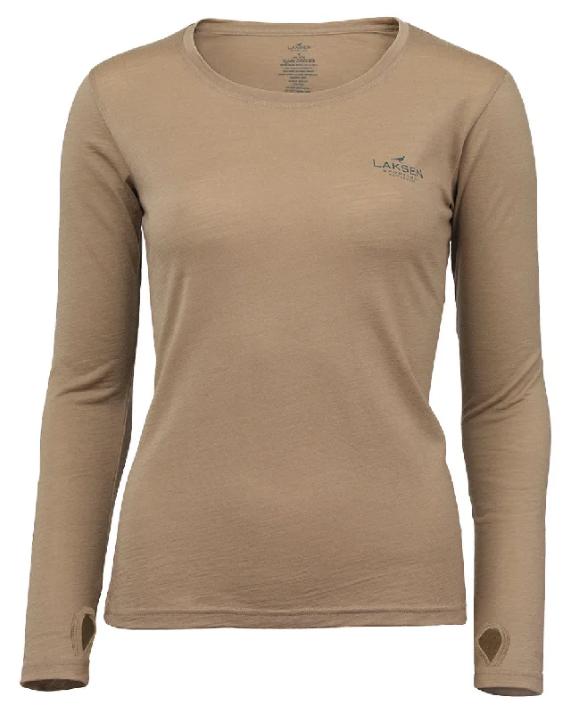 Laksen Shiell Womens Long Sleeve T-Shirt Nylon Fabric Polyester Fabric Spandex Fabric Laksen Shiell Womens Long Sleeve T-Shirt Nylon Fabric Polyester Fabric Spandex Fabric