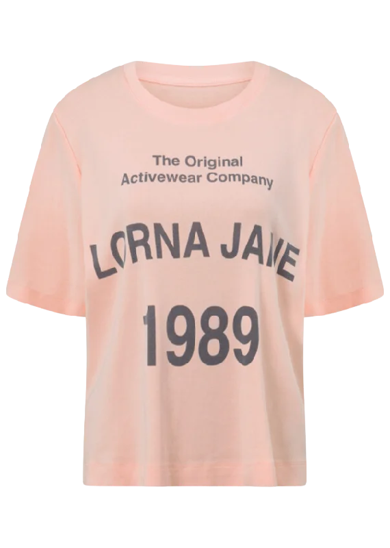 LORNA JANE - Legacy T-Shirt Collared T-Shirt Boat Neck A-Line