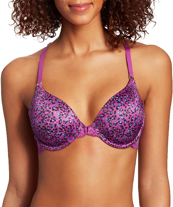Phlox Floral Print/Dark Magenta