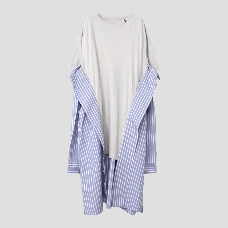 SHIRTS DOCKING VINTAGE T-SHIRTS DRESS Fashionable Trendy Casual