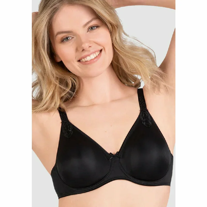 Seamless T-Shirt Style Underwire Minimiser Bra Oversized T-Shirt Spandex breathable
