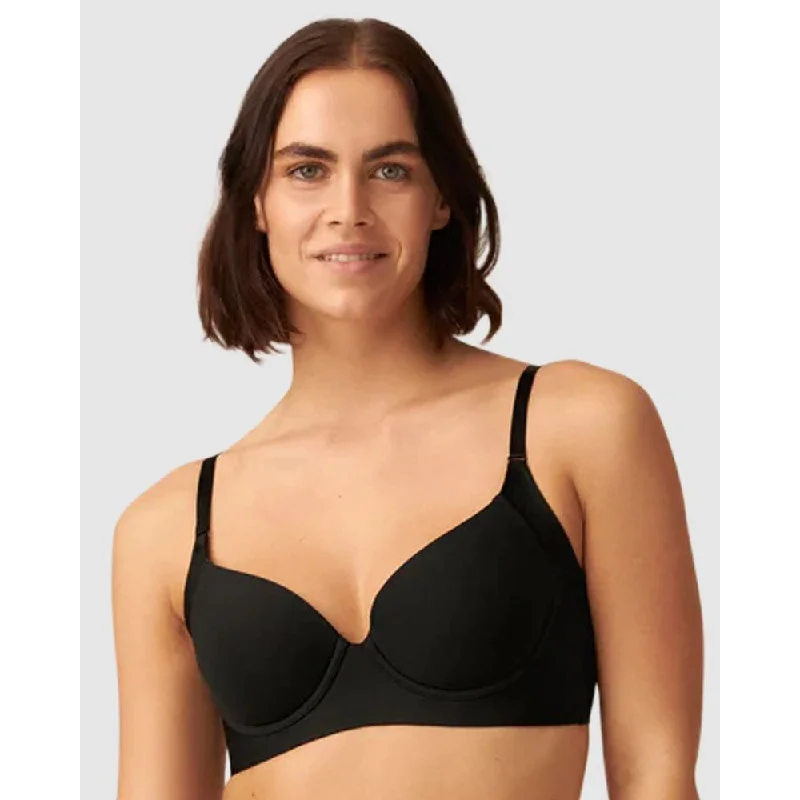 Side Smoother Underwire T-Shirt Bra Fitted T-Shirt Seamless Stretchy