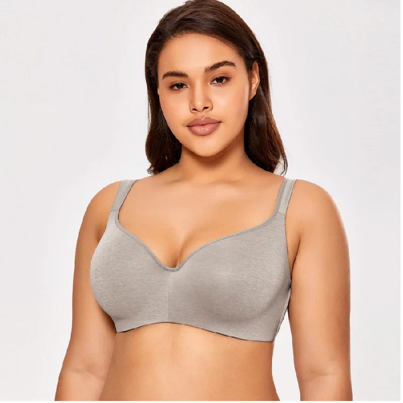 Smooth T-shirt Bra Hooded Caped Shawl Collar