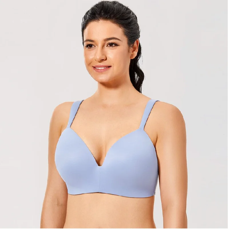 Soft Cup T-shirt bra Welt Pockets Slit Pockets Flap Pockets