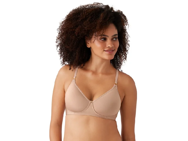 Wacoal Simply Done Wire Free T-Shirt Bra Rayon Velvet Corduroy