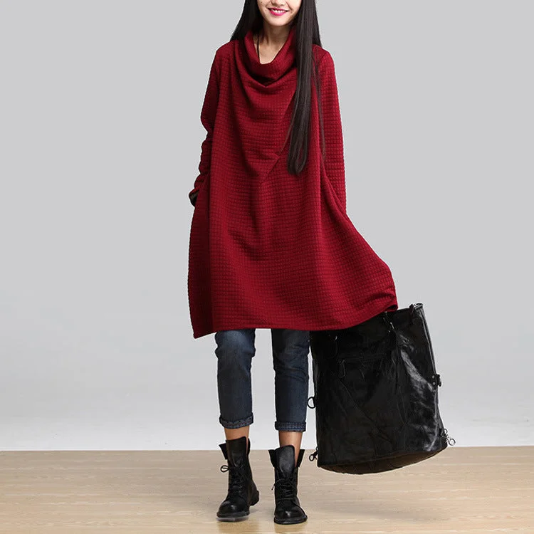Elegant Plus Sizes Fall Women Dresses