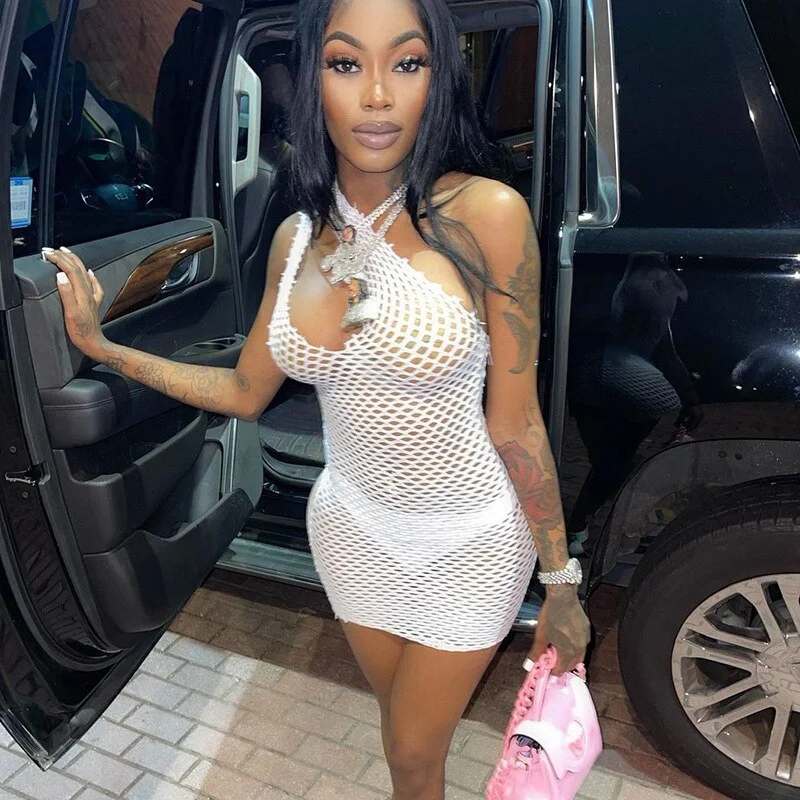 short dress white