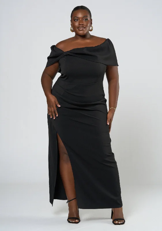 Damn Fine Maxi Dress Comfortable Maxi Dress with Sleeves