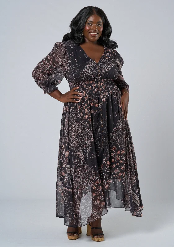 Desert Highway Maxi Dress Cozy Open-Back Maxi Dress