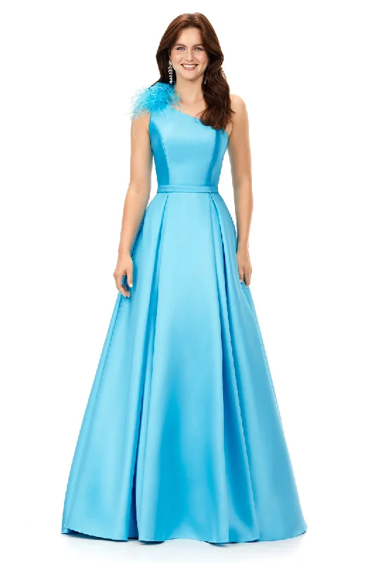Monique One-Shoulder Maxi Dress Cozy Spaghetti Strap Maxi Dress