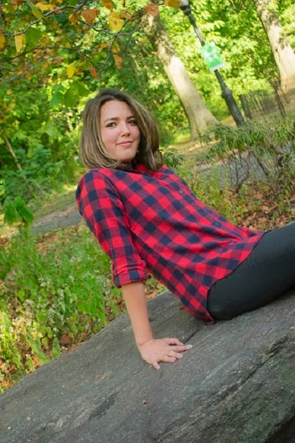 Ladies Long Sleeve, Roll Tab, Brushed Flannel Shirt. Red/ Navy plaid. Style #9303 Polka Dot Checkered Tartan
