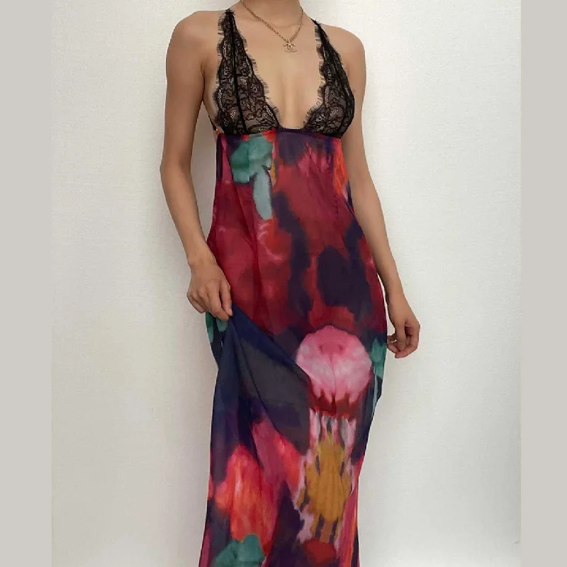 Cross back contrast leopard print v neck lace patchwork maxi dress Elegant Maxi Dress with Drapes Cross back contrast leopard print v neck lace patchwork maxi dress Elegant Maxi Dress with Drapes