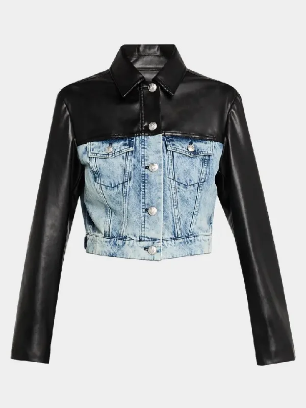 Alexa Combo Jacket Wool Jacket Cashmere Jacket Tweed Jacket