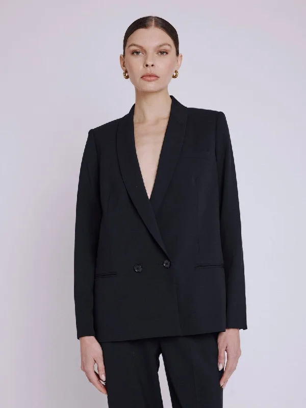 Jacket 19vanissa10ude Black Satin Jacket Silk Jacket Chiffon Jacket