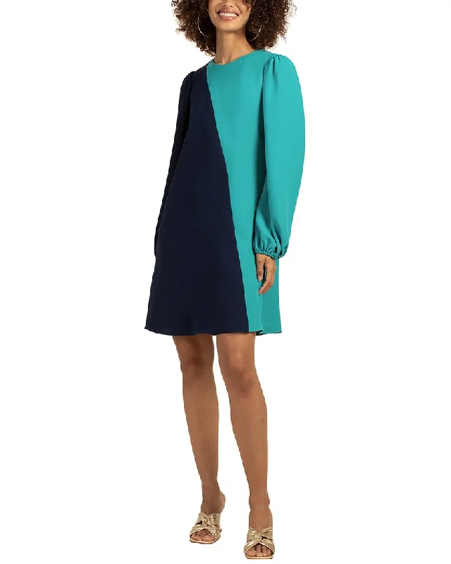 Trina Turk Relaxed Fit Echo Mini Dress Classic Casual Mini Dress