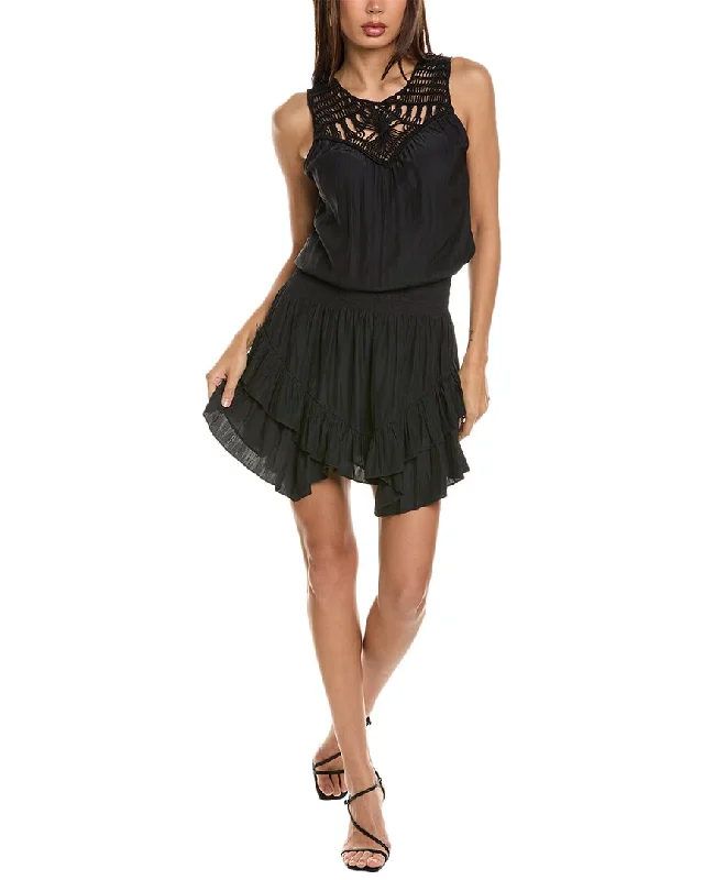 Ramy Brook Faye Mini Dress Casual Mini Dress with Pockets