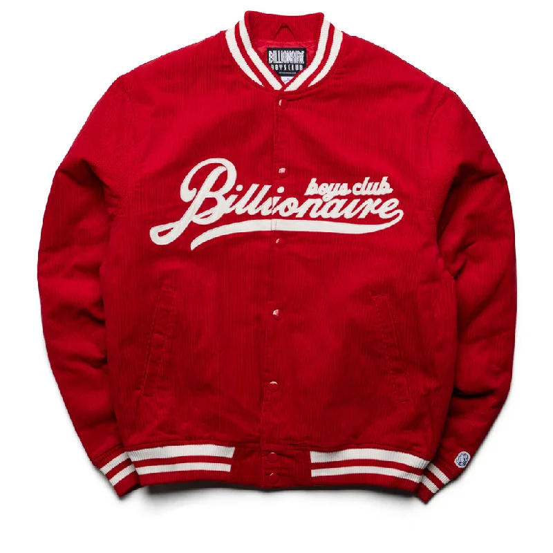 Billionaire Boys Club Crew Jacket - Chili Pepper Boat Neck Shawl Collar Notched Collar Billionaire Boys Club Crew Jacket - Chili Pepper Boat Neck Shawl Collar Notched Collar