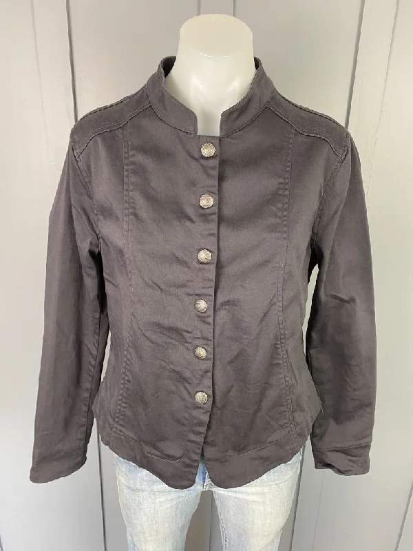 Charcoal Foil Jackets, 12 Quilted Jacket Puffer Jacket Insulated Jacket