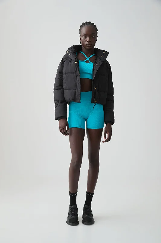 Cropped Puffer Jacket 711 Mesh Jacket Canvas Jacket Denim Jacket