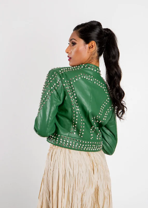 Dilara Jacket A-Line Jacket Boat Neck Shawl Collar