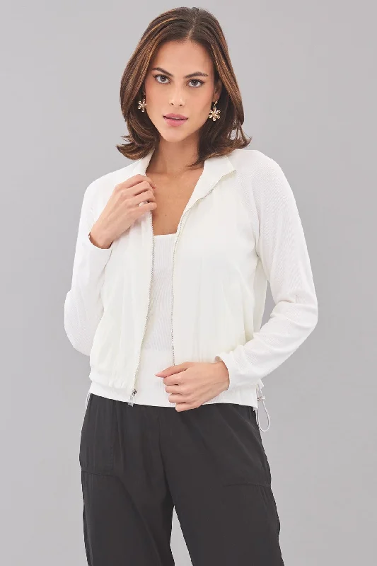 Elastic Cord Hybrid Jacket Nylon Jacket Polyester Jacket Spandex Jacket