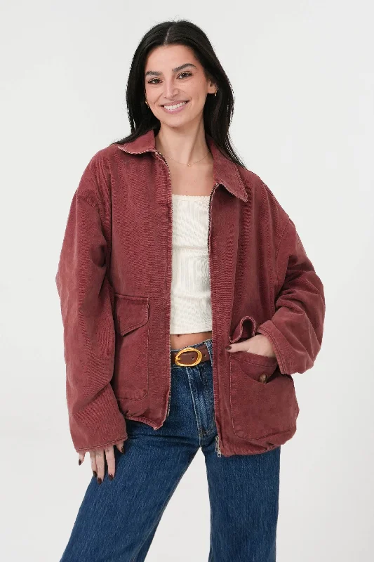 Erica Jacket Belted Jacket Elasticated Jacket Padded Jacket