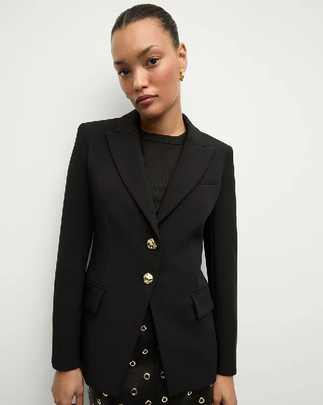 Izara Dickey Jacket Zippered Jacket Buttoned Jacket Snapped Jacket