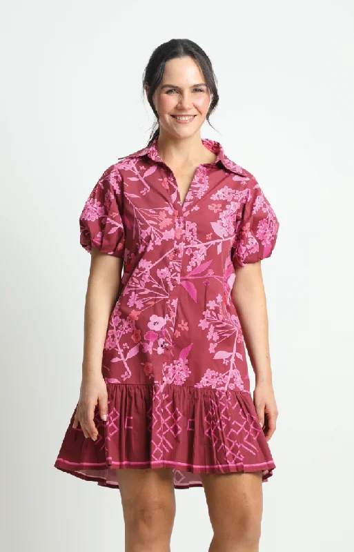 ANAIS MINI DRESS Classic Solid Mini Dress