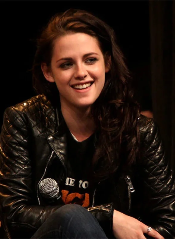 KRISTEN STEWART LEATHER jacket | women celebrity jacket Anorak Shell Jacket Lightweight Jacket KRISTEN STEWART LEATHER jacket | women celebrity jacket Anorak Shell Jacket Lightweight Jacket