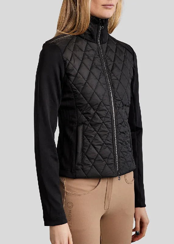 MoQuinn Quilted Hybrid Jacket - Black Herringbone Jacket Houndstooth Jacket Plaid Jacket MoQuinn Quilted Hybrid Jacket - Black Herringbone Jacket Houndstooth Jacket Plaid Jacket