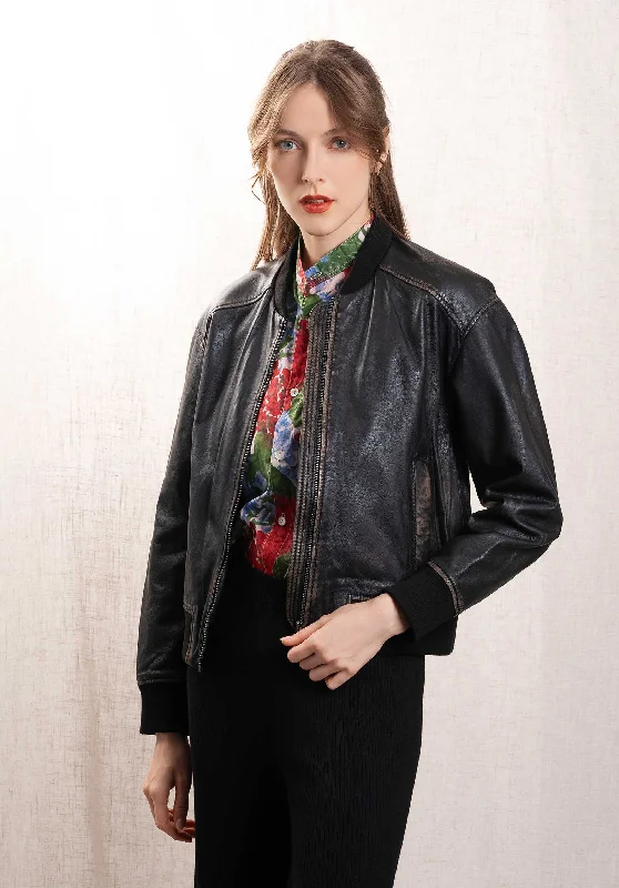 Jacket Frankie 0560-Antic-Brown V-Neck Jacket Boat Neck Jacket Square Neck Jacket