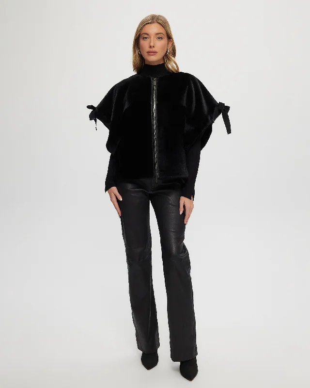 Select Shearling Lamb Collarless Short Sleeve Jacket Insulated Jacket Fitted Jacket Loose Jacket Select Shearling Lamb Collarless Short Sleeve Jacket Insulated Jacket Fitted Jacket Loose Jacket