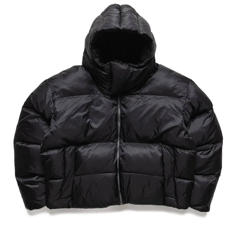 Skepta x Puma Pertex Puffer Jacket - Black Lace Jacket Ribbed Jacket Sequined Jacket
