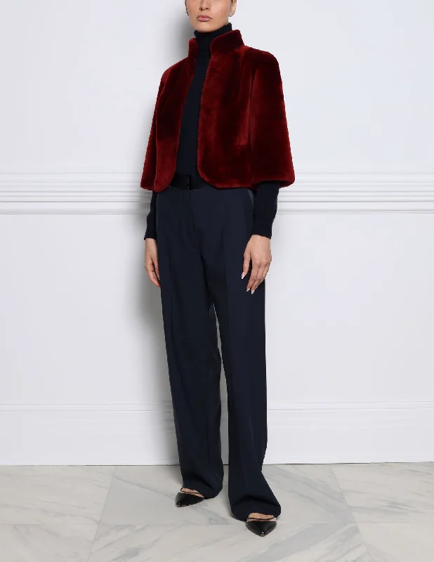 The Francesca Shearling Jacket Cotton Jacket Linen Jacket Terry Jacket