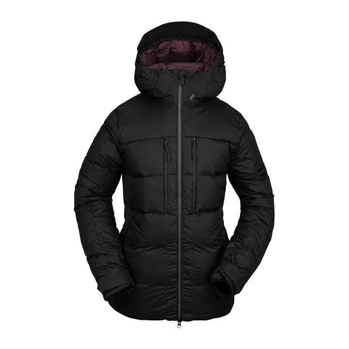 Volcom Women's 2024 Lifted Down Snow Jacket - Black Cotton Jacket Linen Jacket Terry Jacket Volcom Women's 2024 Lifted Down Snow Jacket - Black Cotton Jacket Linen Jacket Terry Jacket