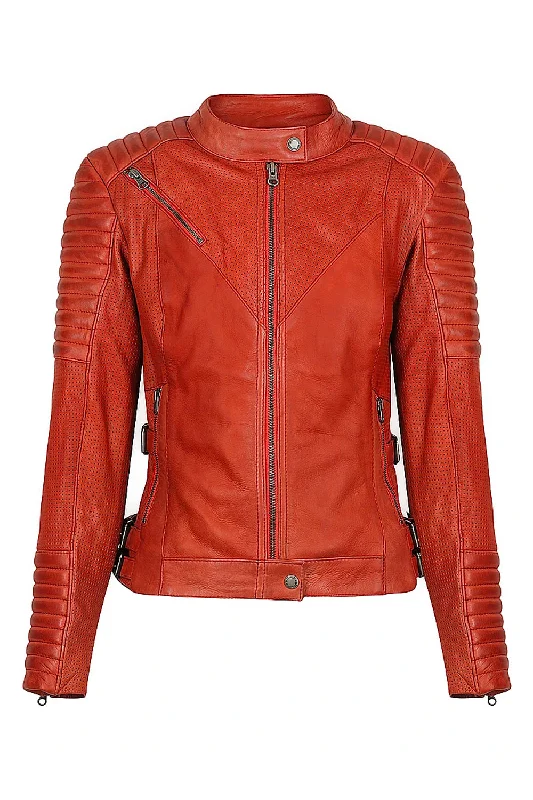 Wild & Free Women's Rust Leather Jacket Appliqued Jacket Beaded Jacket Sequined Jacket Wild & Free Women's Rust Leather Jacket Appliqued Jacket Beaded Jacket Sequined Jacket
