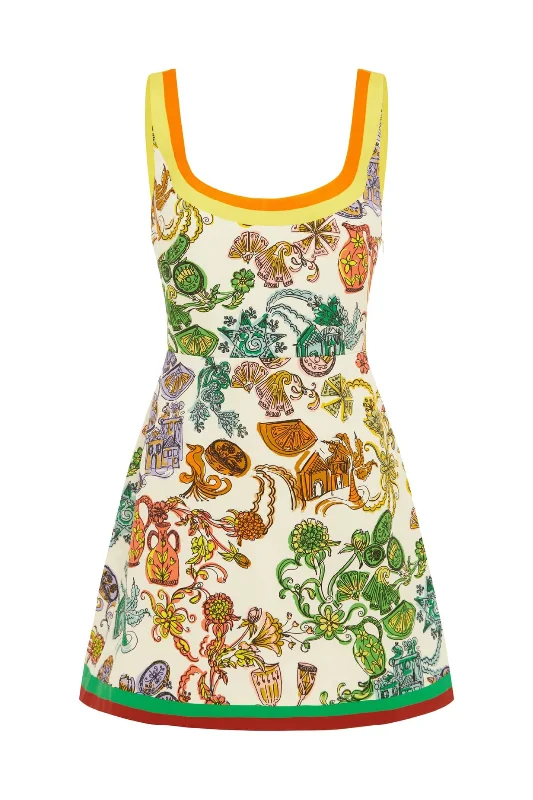 Fiesta Mini Dress | Multi Stylish Summer Mini Dress