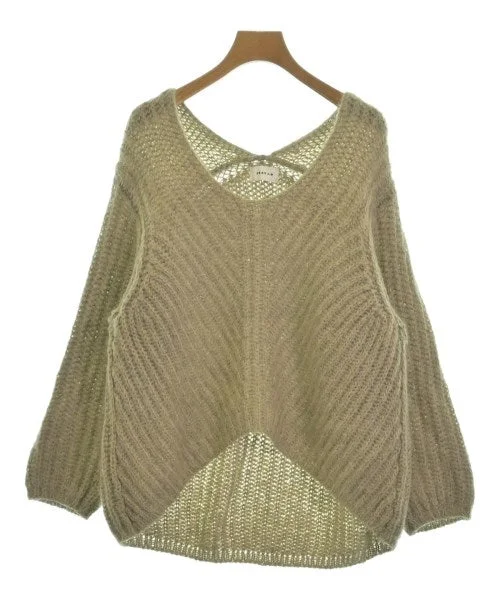 FRAY I.D Sweaters Faux Fur Fabric Real Fur Fabric Shearling Fabric