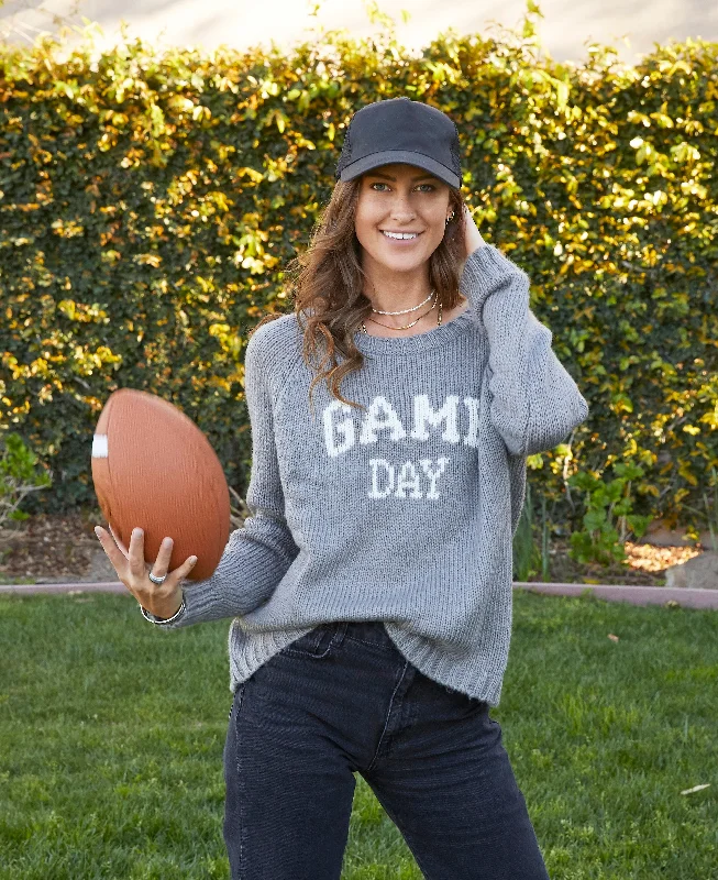 Game Day Football Sweater Long Sweater Short Sweater Cropped Sweater