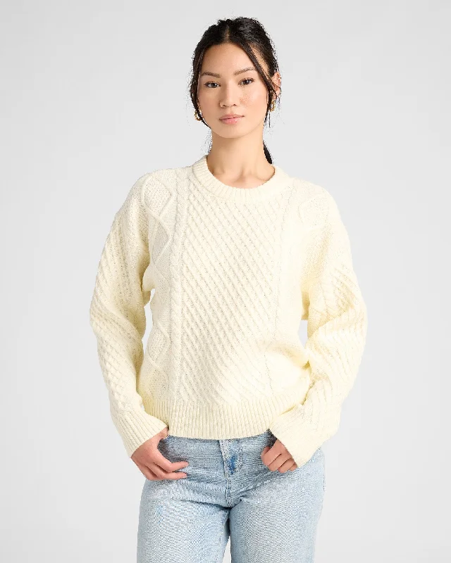 Holden Textured Sweater Seamless Knitted Crochet