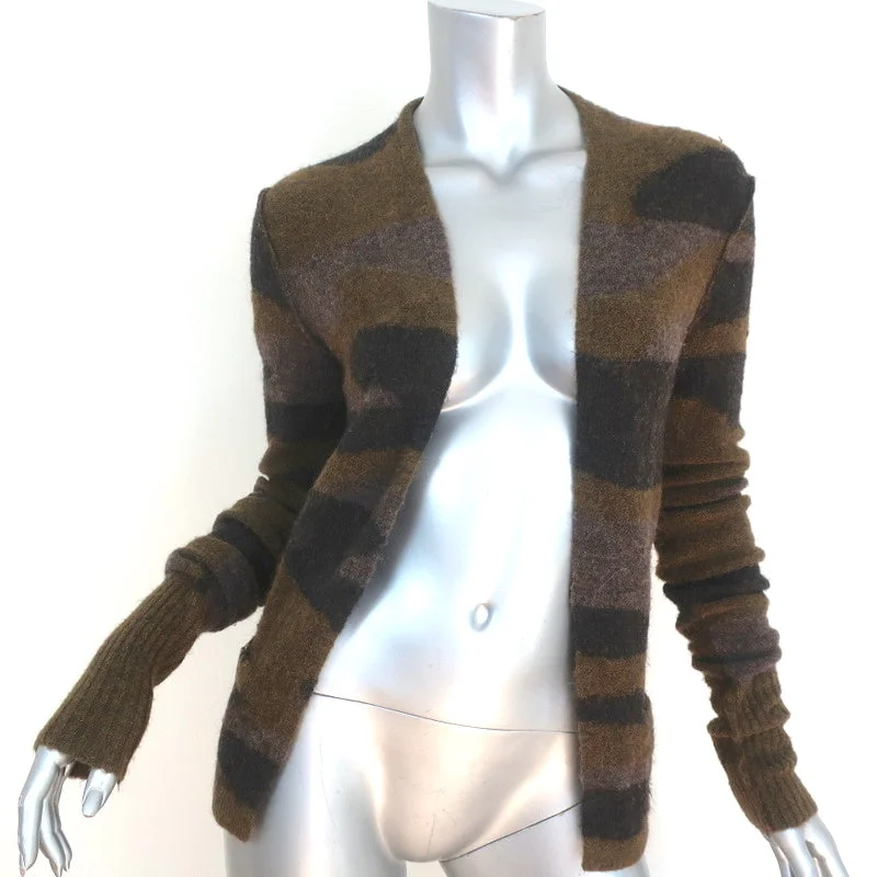 Isabel Marant Etoile Wrap Sweater Varyia Camouflage Alpaca-Blend Size 36 Spandex Rayon Corduroy Isabel Marant Etoile Wrap Sweater Varyia Camouflage Alpaca-Blend Size 36 Spandex Rayon Corduroy