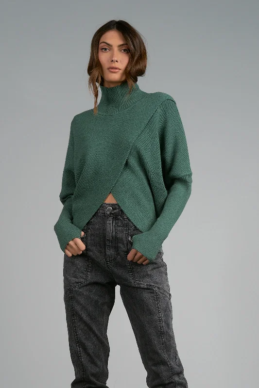 Keegan Sweater Welt Pockets Slit Pockets Flap Pockets
