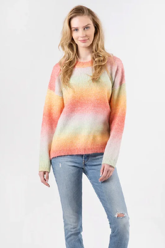 Lyla & Luxe Yara Ombre Sweater Cotton Fabric Linen Fabric Terry Fabric