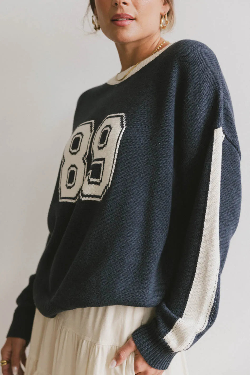 Selene Knit Sweater Terry Terry Cloth Terry Knit