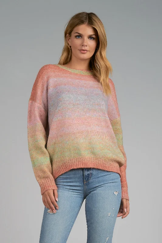Sweater Crew Sequined Glittery Shiny