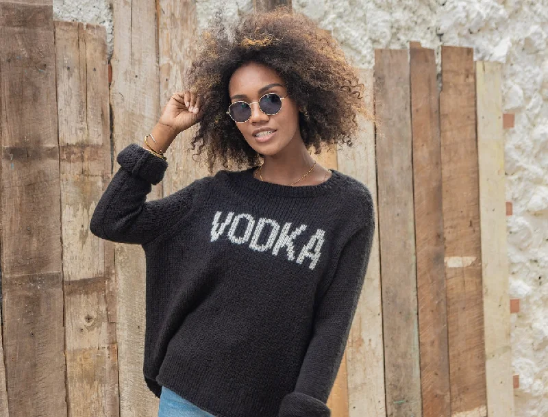 Vodka Crew Sweater Fleece Sweater Nylon Polyester